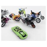 Group of Eight Toy Cars