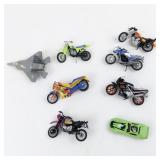 Group of Eight Toy Cars