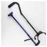 Group of 2 Black & Blue Adjustable Walking Canes