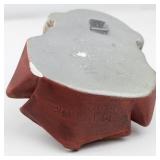 1963 BLOSSONS "Mr. Pickwick" Chalkware Head Wall Hanging -Congleton England