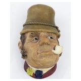 BLOSSONS "Paddy"  Chalkware Head Wall Hanging -Congleton England