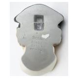 1972 BLOSSONS "Sea Captain Retired" Chalkware Head Wall Hanging -Congleton England