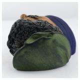 1966 BLOSSONS "SIKH" Chalkware Head Wall Hanging -Congleton England