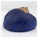 1966 BLOSSONS "SIKH" Chalkware Head Wall Hanging -Congleton England