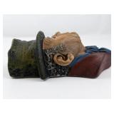 1964 BLOSSONS "Bill Sikes" Chalkware Head Wall Hanging -Congleton England