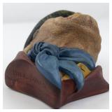 1964 BLOSSONS "Bill Sikes" Chalkware Head Wall Hanging -Congleton England