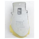 1964 BLOSSONS "Mr. Micawber" Chalkware Head Wall Hanging -Congleton England