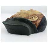 1964 BLOSSONS "Fagin" Chalkware Head Wall Hanging -Congleton England