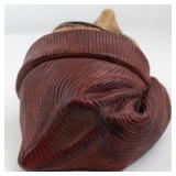 BLOSSONS "Pirate Smuggler" Chalkware Head Wall Hanging -Congleton England