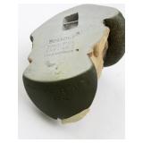 1969 BLOSSONS "Jock"  Chalkware Head Wall Hanging -Congleton England