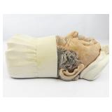 1969 BLOSSONS "Chef" Chalkware Head Wall Hanging -Congleton England