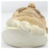 1969 BLOSSONS "Chef" Chalkware Head Wall Hanging -Congleton England