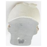 1969 BLOSSONS "Chef" Chalkware Head Wall Hanging -Congleton England