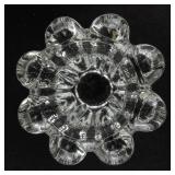 ELEGANCE Set of Two Crystal Candle Holders in Original Box