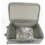 SAMSONITE Grey Carry-on 23-25" Suitcase -Tons of Storage Compartments