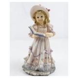 MONTEFIORI COLLECTION Girl Reading Book Figure