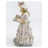 MONTEFIORI COLLECTION Girl Reading Book Figure