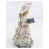 MONTEFIORI COLLECTION Girl Reading Book Figure