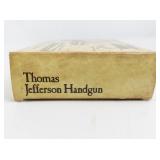 Vintage Avon Thomas Jefferson Handgun Decanter Everest Cologne Full with Original Packaging -Unused