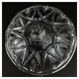 Crystal Glass "Pumpkin" Candy/Serving Bowl with Lid