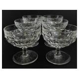 Set of 6 Fostoria Sherbert Glasses