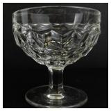 Set of 6 Fostoria Sherbert Glasses