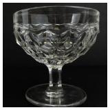 Set of 6 Fostoria Sherbert Glasses