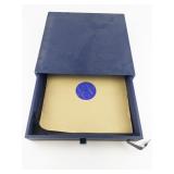 Group of 5 Record/LP Blue Storage Drawers