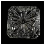 10" Block Crystal Square Liquor Decanter with Stopper