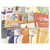 Large Lot of Vintage Piano Music Books Approximately 25+