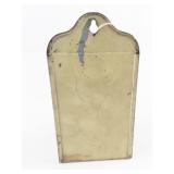 Pink Floral Vintage Metal Match Holder