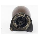 19-Century ANTIQUE Wooden Barrel Pepper Mill Grinder