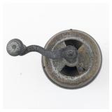 19-Century ANTIQUE Wooden Barrel Pepper Mill Grinder