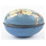 Vintage Easter Bunny Tin Egg