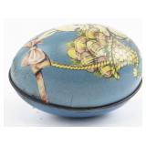 Vintage Easter Bunny Tin Egg