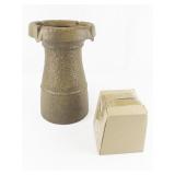 BERNINI FOUNTAINS Bronze-Colored Battery Operated Water Fountain Tower for Birdbath ***Never Used***