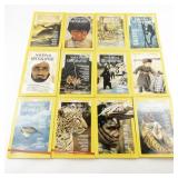 National Geographic Magazines Years: 1973, 1972, & 1975 1 missing Dec. 1972