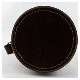 Vintage 1964 George Dickel Tennessee Commemorative Souvenir 1/4 Gal Whiskey Bottle with Leather Harness