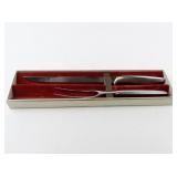 GERBER Legendary Blades Balmung Carving Knife & Fork Set in Original Box.
