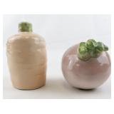 ENESCO 1992 Turnip & Carrot Salt & Pepper Shakers.