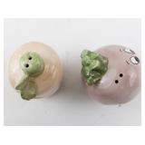 ENESCO 1992 Turnip & Carrot Salt & Pepper Shakers.