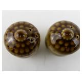 Vintage Acorn Salt & Pepper Shakers
