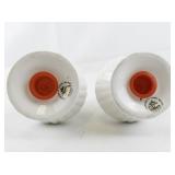 ROYAL TARA Thistle Salt & Pepper Shakers Irish Fine Bone China -Homemade in Galway Ireland