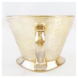 1950 JEANNETTE LOUISA Floragold Iridescent Tea/Coffee Cup.