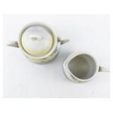 PK UNITY Nautical Porcelain Creamer & Sugar.
