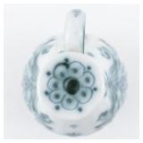 Royal Delft Delvert Green/White De Porceleyne Fles 6" Pitcher with Stopper.