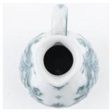 Royal Delft Delvert Green/White De Porceleyne Fles 6" Pitcher with Stopper.