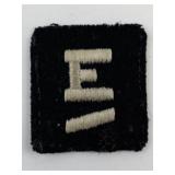 US Navy Distinguishing Mark -  Excellence 1 Hash White on Blue Patch
