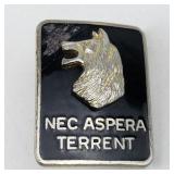 Army Crest 27th Infantry Regiment -NEC Aspera Terrent
