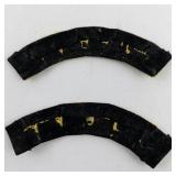 Pair of US ARMY "Wolf Hounds" Tab Patches 27th Infantry Regiment